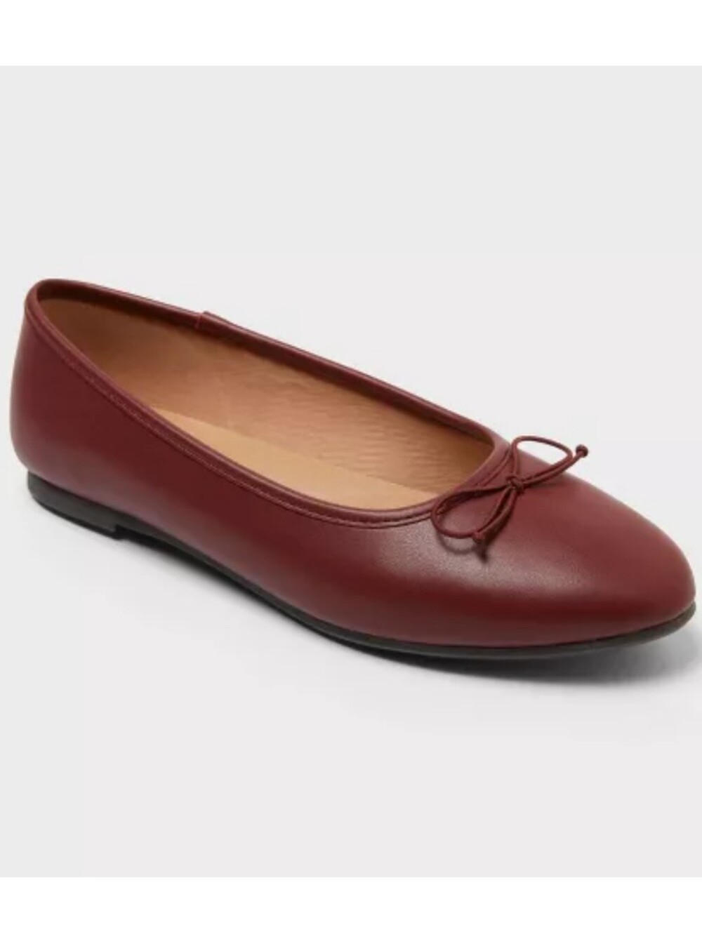 A New Day Women's Matilda Flats - Burgundy Size 9